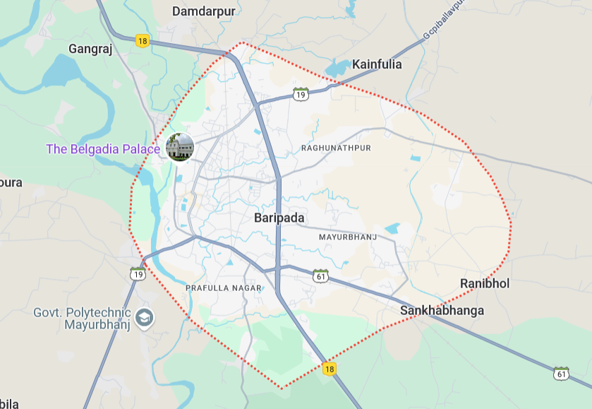 GURU SMS Coverage in Baripada
